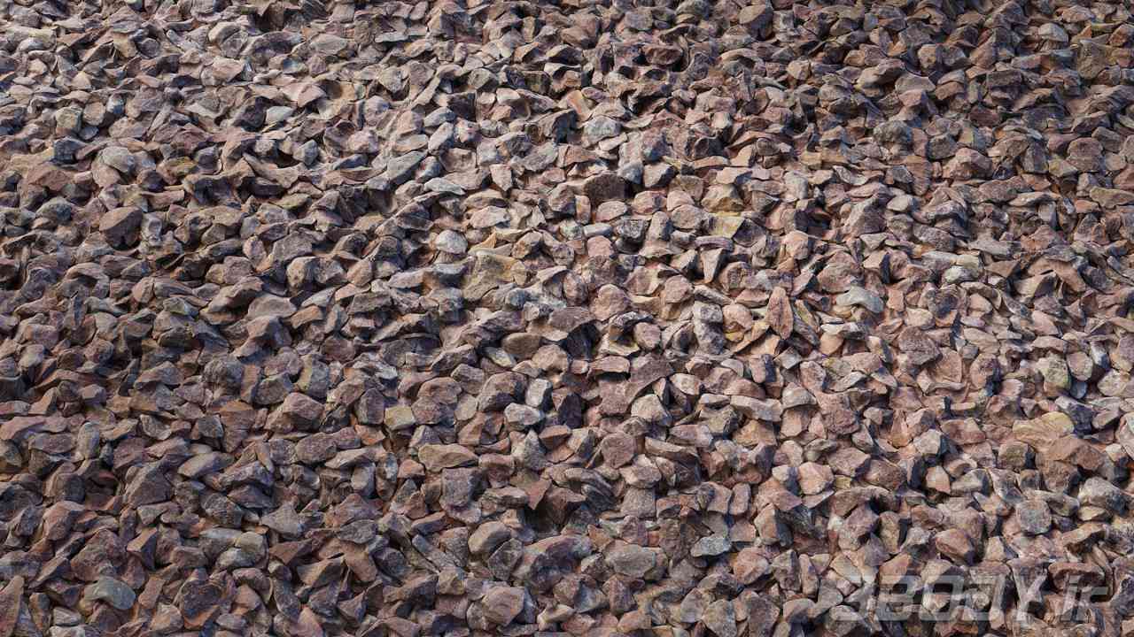 متریال سنگ ریزه تزئینی ground decorative gravel عکس 1